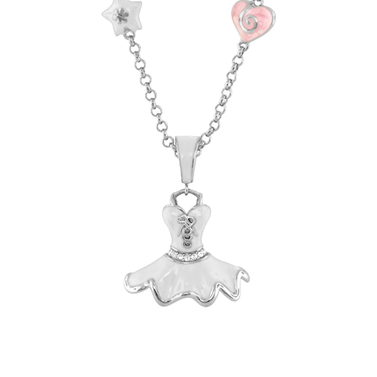 Ballet Dress Pendant Necklace