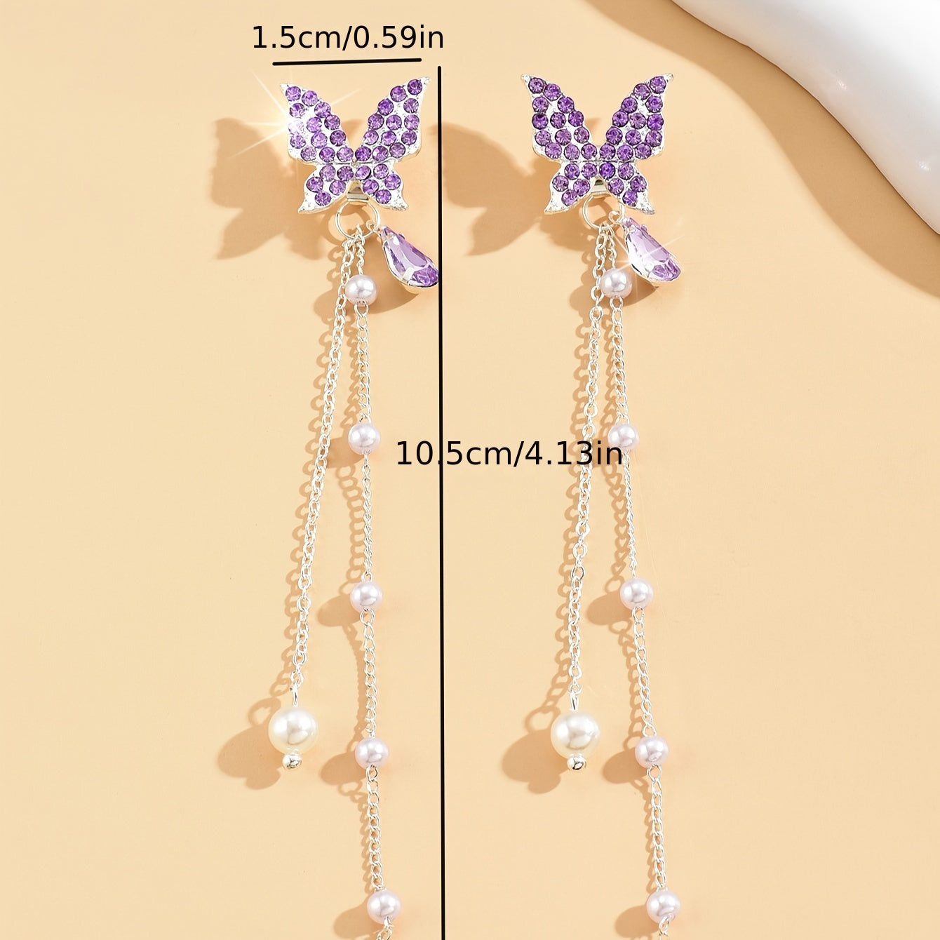 1 Pair of Fashionable Women's Earrings Birthday Party Gift Personality