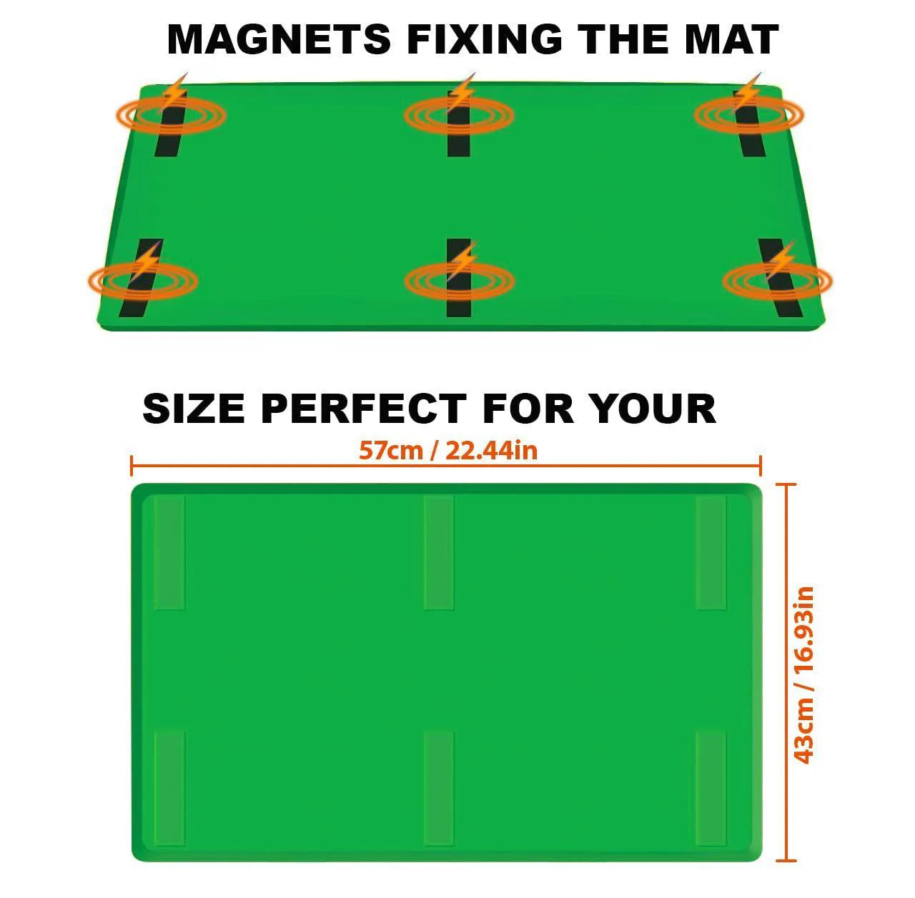 Silicone Griddle Mat Food Grade Silicone Grill Mat Protect the Top Surface 22 In