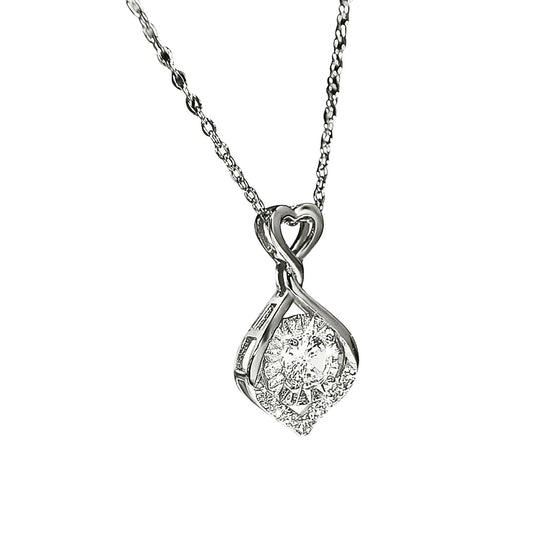 Clearance!  Necklaces for Women Heart-Shaped Necklace Trendy Clavicle Chain Temperament Hanging Neck Jewelry Jewelry White