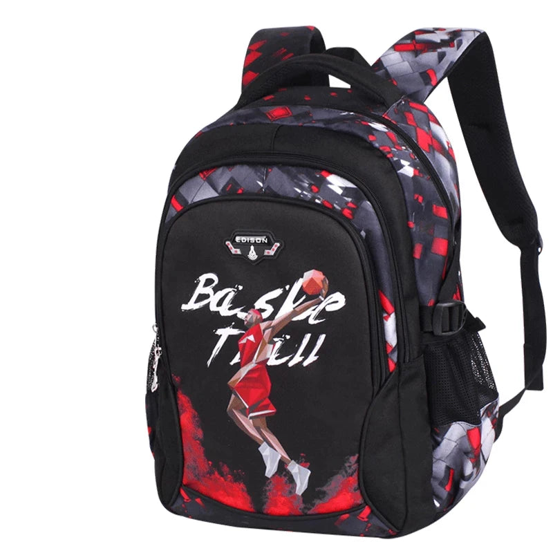 basketball back pack school bags for teenagers boys kids bags children anime backpack boy for primary school children's backpack