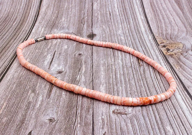Shell Necklace For Men Women Real Seashell Necklaces With Round Clam Chip Shell Beads Hawaiian Surfer Jewelry