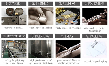 Stainless Steel Necklaces A Family Of Four People Pendant Choker Clavicle Chain Fashion Necklaces For Women Jewelry Mama's Gifts