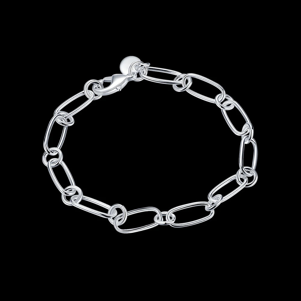 Bracelet For Women Chain 925 Sterling Silver Wedding Gift Party Fashion Luxury Jewelry 2021 Jewelry Christmas Gifts GaaBou