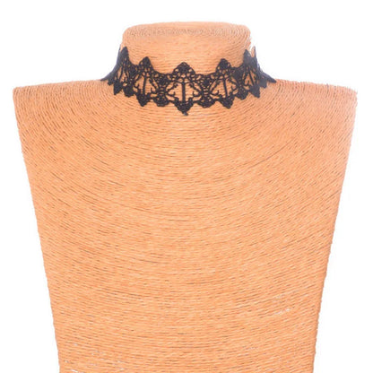 White Black Lace Choker Necklace Torques Women Collar Necklaces Jewelry Women Statement Female Jewelry Gift