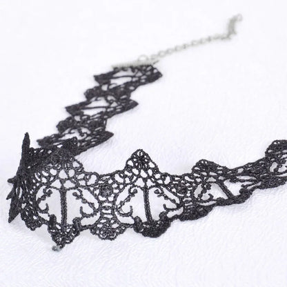 White Black Lace Choker Necklace Torques Women Collar Necklaces Jewelry Women Statement Female Jewelry Gift