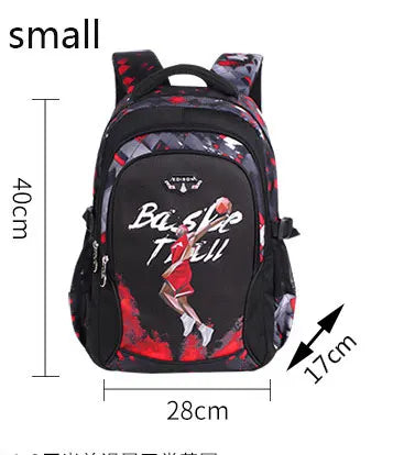 basketball back pack school bags for teenagers boys kids bags children anime backpack boy for primary school children's backpack