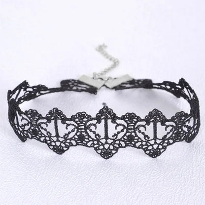 White Black Lace Choker Necklace Torques Women Collar Necklaces Jewelry Women Statement Female Jewelry Gift