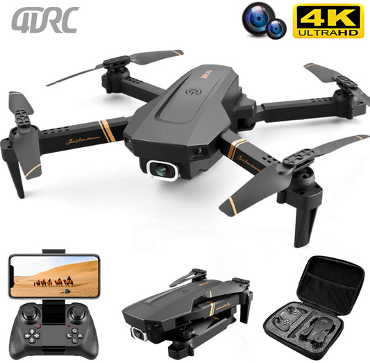 4DRC V4 RC drone 4k WIFI live video FPV 4K/1080P drones with HD 4k Wide Angle profesional Camera quadrocopter dron TOYs