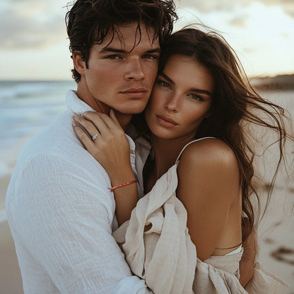 Red Carnelian Bracelet for Women Dainty 2mm Small Square Agate 14k Gold Plated Copper Bead Braided Bracelets