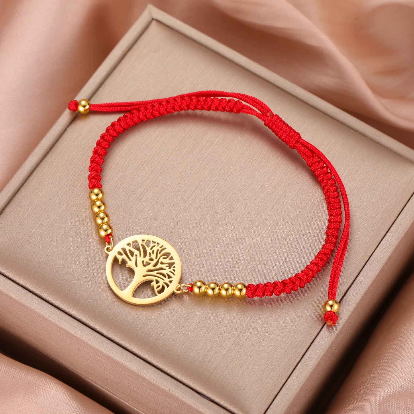 Bracelet For Men Women Stainless Steel Bracelets Hollow Life Tree Pendant Classic Fashion Style Jewelry Wedding Party Gifts