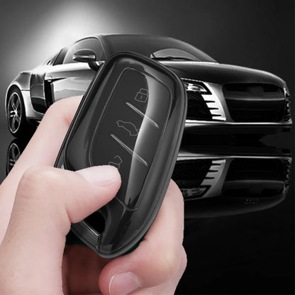 Transparent Soft Tpu Key Case Cover For MG4 MG5 MG6 Mg3 Mg7 MG ZS EV HS EHS ZX GT Roewe RX3 RX8 ERX5 RX5 I6 I5 Car Accessories