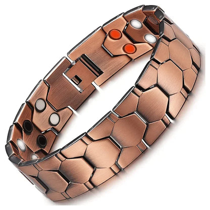 Copper Color Bracelets for Women&Men Therapy Health Magnetic Healing Bracelet Bio Energy Arthritis Pain Valentine's Day Gifts
