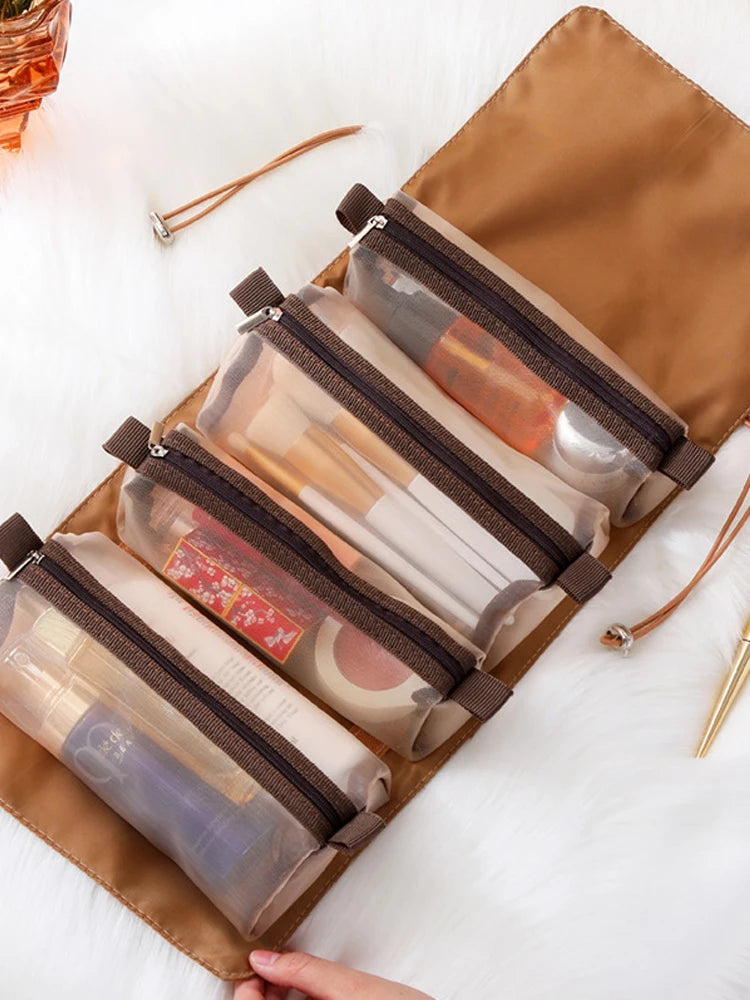 Rilibegan Storage Bag Outdoor Travel Makeup Collect Bags Women Fashion Cosmetic Bags Washing Storage Bags