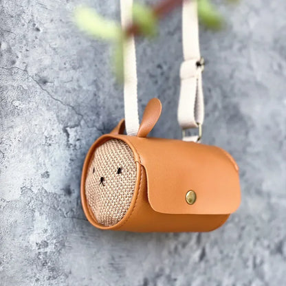 Cartoon Cute Kids Bunny Bags for Toddler Girls Crossbody Bag Kawaii Baby Children's Small Handbags PU Messenger Bag Gifts