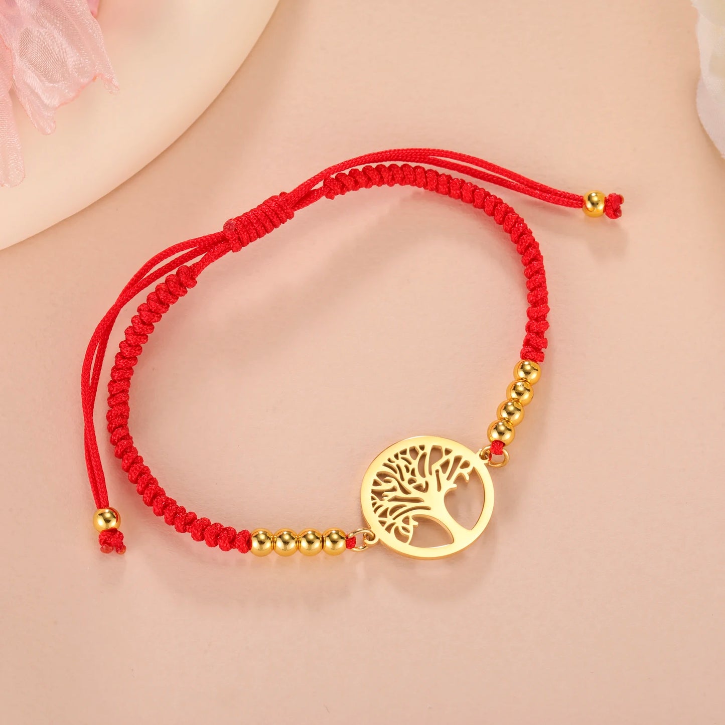 Bracelet For Men Women Stainless Steel Bracelets Hollow Life Tree Pendant Classic Fashion Style Jewelry Wedding Party Gifts