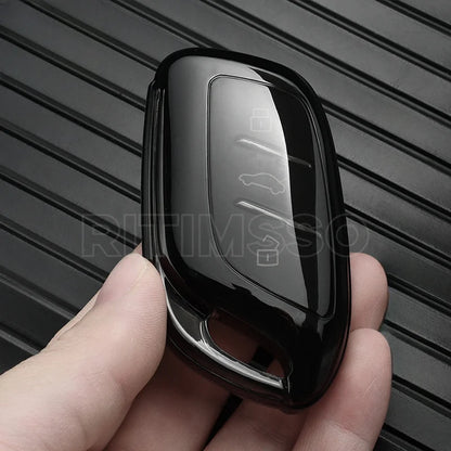 Transparent Soft Tpu Key Case Cover For MG4 MG5 MG6 Mg3 Mg7 MG ZS EV HS EHS ZX GT Roewe RX3 RX8 ERX5 RX5 I6 I5 Car Accessories