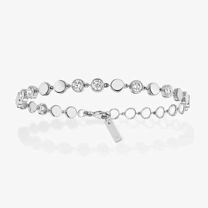A bracelet resembling a combination of stars, made of S925 sterling silver material, gorgeous and romantic, with a story