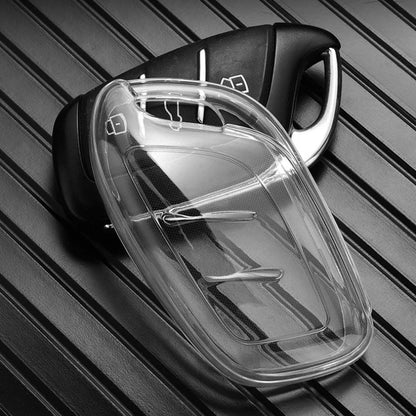 Transparent Soft Tpu Key Case Cover For MG4 MG5 MG6 Mg3 Mg7 MG ZS EV HS EHS ZX GT Roewe RX3 RX8 ERX5 RX5 I6 I5 Car Accessories