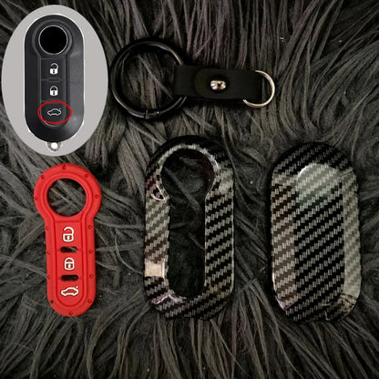 ABS Car Remote Key Case Cover Shell Fob For Fiat 500 Ducato Panda 500L Punto Lancia Musa For Citroen Jumper For Peugeot Boxer