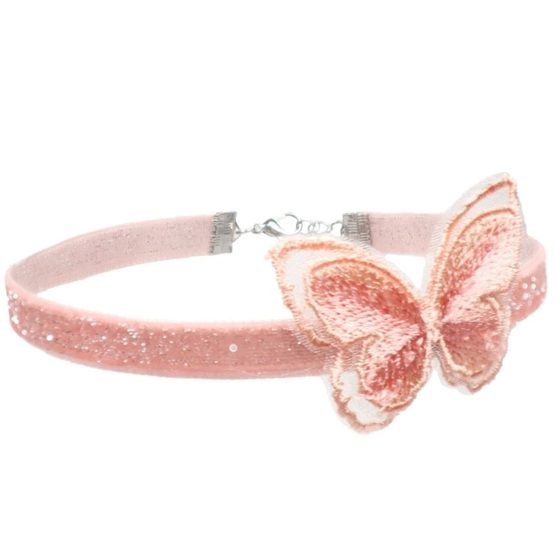 Fashion Lace Necklace for Women Lady Elegant Heart Flower Choker Necklaces Collar Clavicle Chain Wedding Party Jewelry