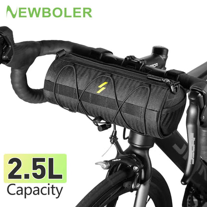 NEWBOLER New Handlebar Bag Bicycle Bags Frame Pannier Bag Multifunction Portable Shoulder Bag Bike Accessorie