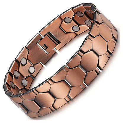 Copper Color Bracelets for Women&Men Therapy Health Magnetic Healing Bracelet Bio Energy Arthritis Pain Valentine's Day Gifts