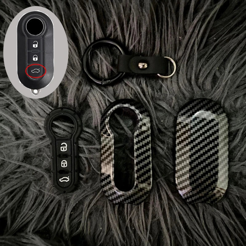 ABS Car Remote Key Case Cover Shell Fob For Fiat 500 Ducato Panda 500L Punto Lancia Musa For Citroen Jumper For Peugeot Boxer