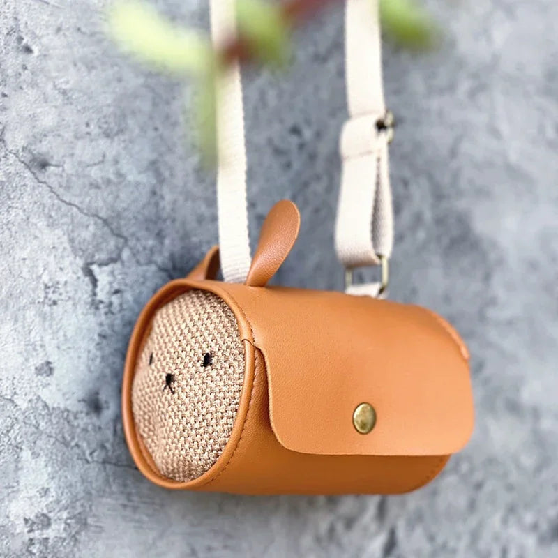 Cartoon Cute Kids Bunny Bags for Toddler Girls Crossbody Bag Kawaii Baby Children's Small Handbags PU Messenger Bag Gifts