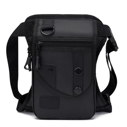 Men's Waist Bag Leg Bag Utility Belt Pack Pouch Male Hip Motorcycle Riding Leggings Thigh Bags Fanny Pack Cycling Shoulder Bag