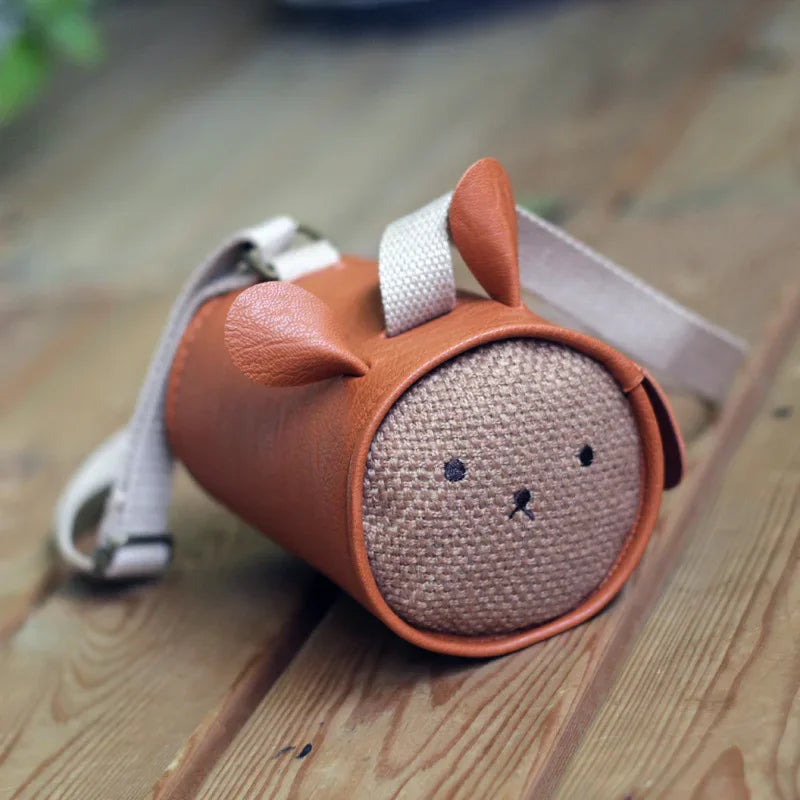 Cartoon Cute Kids Bunny Bags for Toddler Girls Crossbody Bag Kawaii Baby Children's Small Handbags PU Messenger Bag Gifts