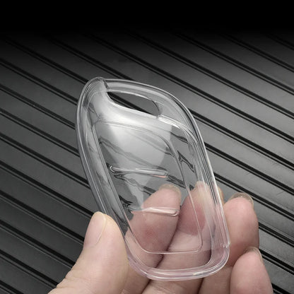 Transparent Soft Tpu Key Case Cover For MG4 MG5 MG6 Mg3 Mg7 MG ZS EV HS EHS ZX GT Roewe RX3 RX8 ERX5 RX5 I6 I5 Car Accessories