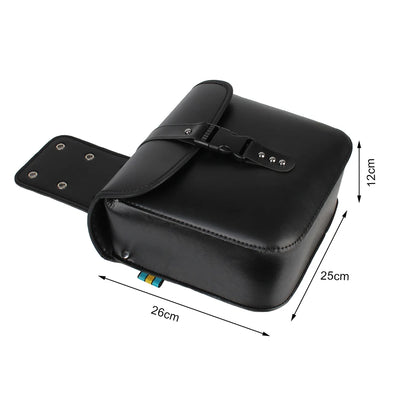 Retro Fashion Motorcycle Saddle Bags Pouch Storage Case Side Luggage Tank Suitcase PU Leather / PVC Bags Motorbike Accessories