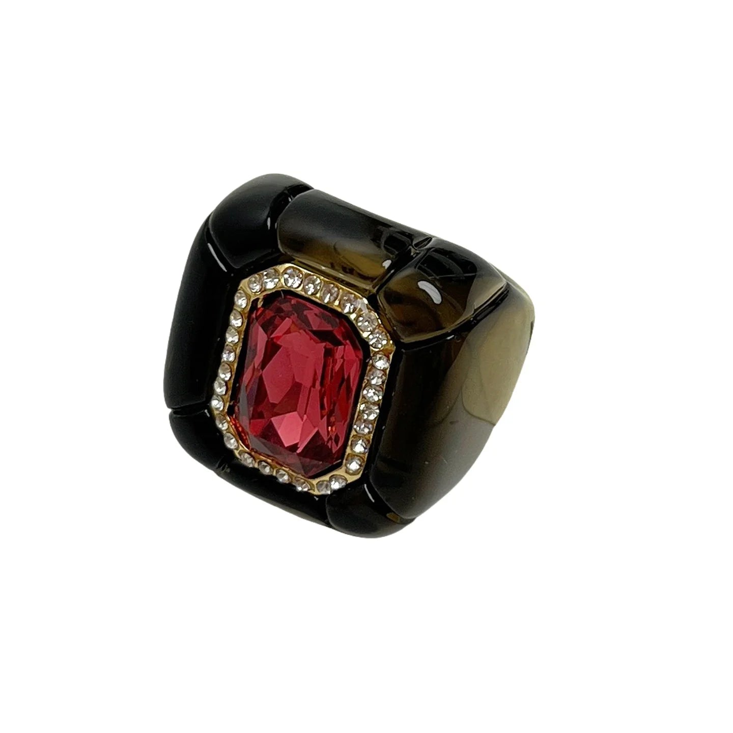 Bracelets Luxury for Woman Exaggerated Geometric Round Gradient Open Chunky Resin Bangles Designer Jewelry Accessories