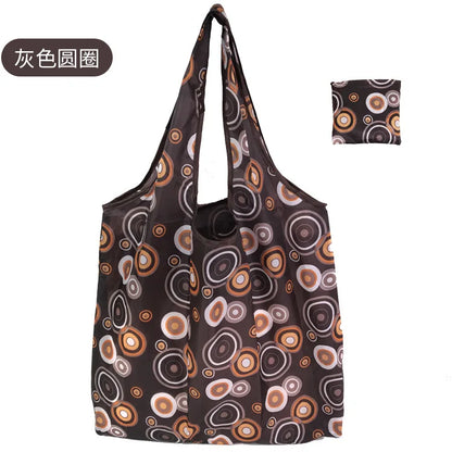 Large Shopping Bag Reusable Eco Bag Grocery Package Beach Toy Storage Bags Shoulder Shopping Pouch Foldable Tote Pouch Package