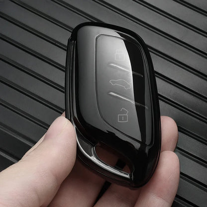 Transparent Soft Tpu Key Case Cover For MG4 MG5 MG6 Mg3 Mg7 MG ZS EV HS EHS ZX GT Roewe RX3 RX8 ERX5 RX5 I6 I5 Car Accessories