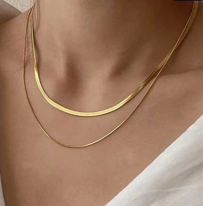 1set Simple Fashionable Women's Necklaces Elegant Party Banquet Ceremony Evening Dress Accessories Trendy Girl Jewelry Necklaces