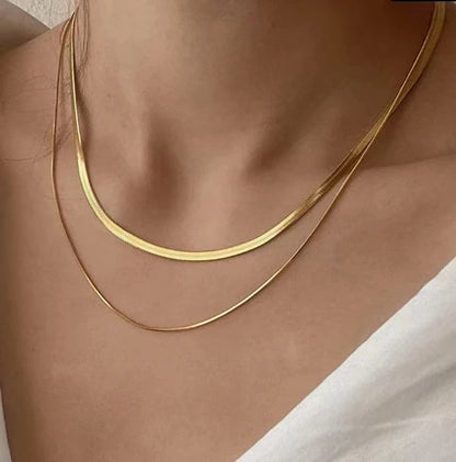 1set Simple Fashionable Women's Necklaces Elegant Party Banquet Ceremony Evening Dress Accessories Trendy Girl Jewelry Necklaces