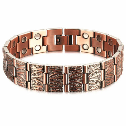Copper Color Bracelets for Women&Men Therapy Health Magnetic Healing Bracelet Bio Energy Arthritis Pain Valentine's Day Gifts