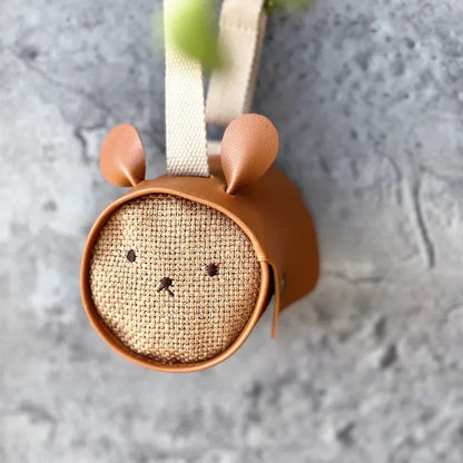 Cartoon Cute Kids Bunny Bags for Toddler Girls Crossbody Bag Kawaii Baby Children's Small Handbags PU Messenger Bag Gifts