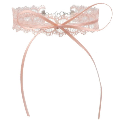 Fashion Lace Necklace for Women Lady Elegant Heart Flower Choker Necklaces Collar Clavicle Chain Wedding Party Jewelry