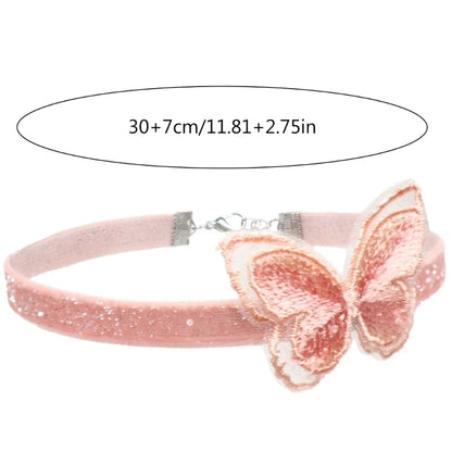 Fashion Lace Necklace for Women Lady Elegant Heart Flower Choker Necklaces Collar Clavicle Chain Wedding Party Jewelry