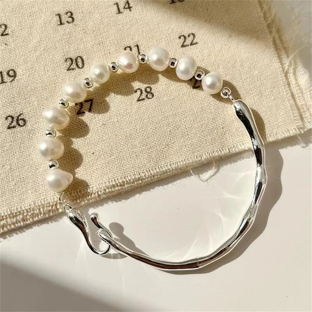 Fashion Beads Bracelet for Women Light Luxury Exquisite Simple Personality Bracelet Versatile Hand Accessories Gifts