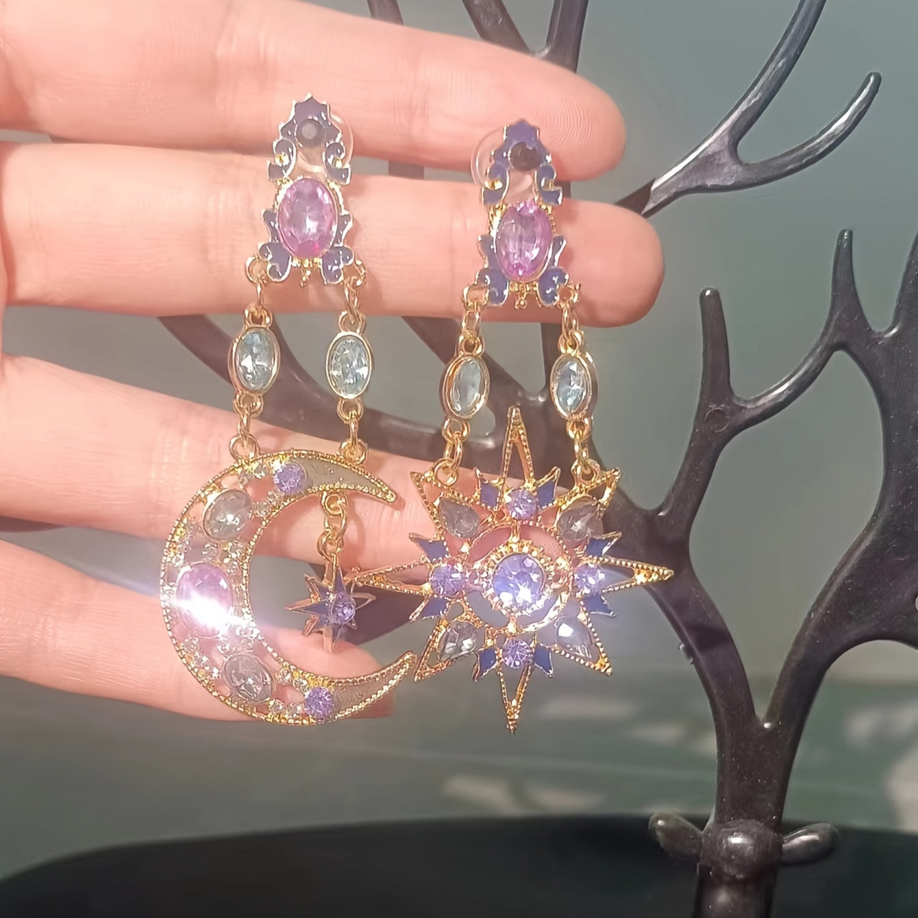 1 Pair of Fashionable Women's Earrings Birthday Party Gift Personality