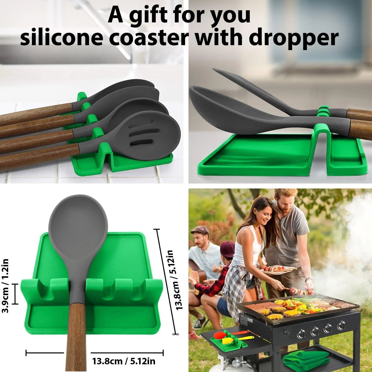 Silicone Griddle Mat Food Grade Silicone Grill Mat Protect the Top Surface 22 In